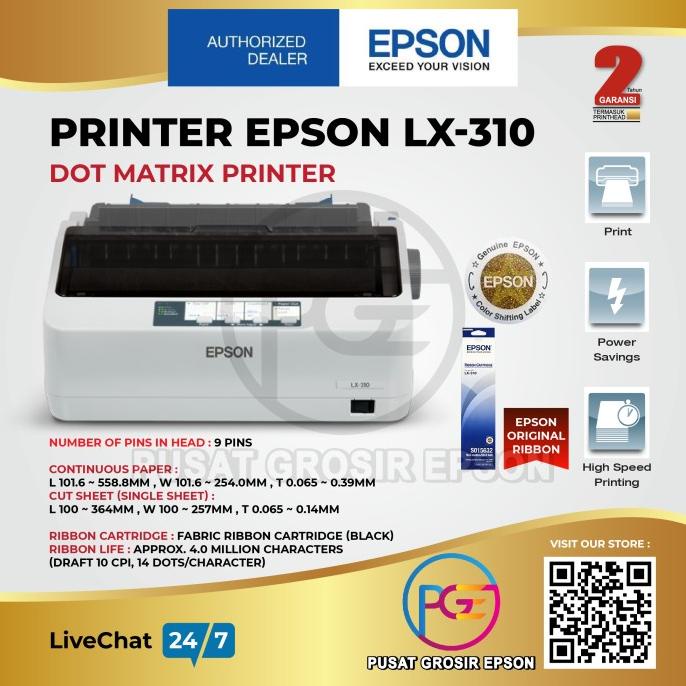 Printer Epson Dotmatrix Lx310 Terbaru