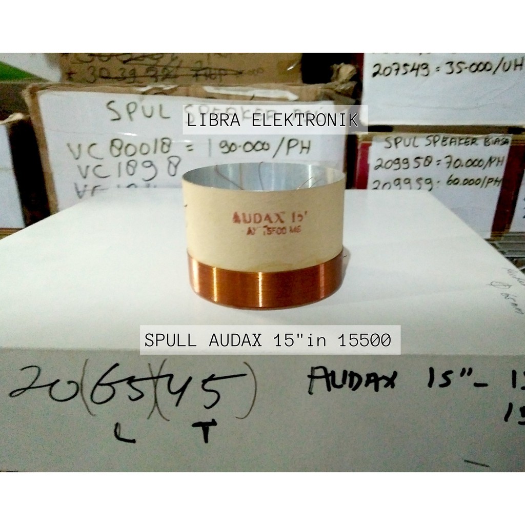 Spull Speaker Audax 15500 Diameter 65mm