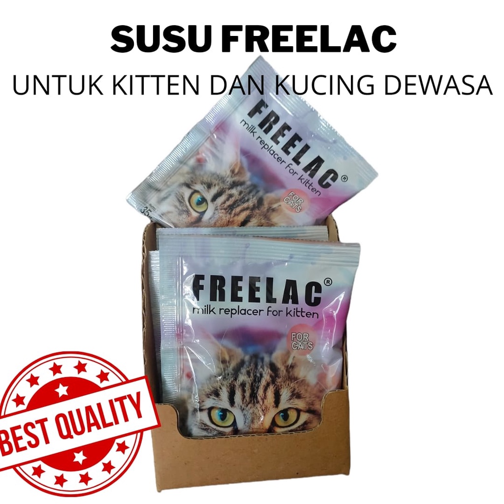 Susu Kucing Freelac 35g 1box isi 10 Free1