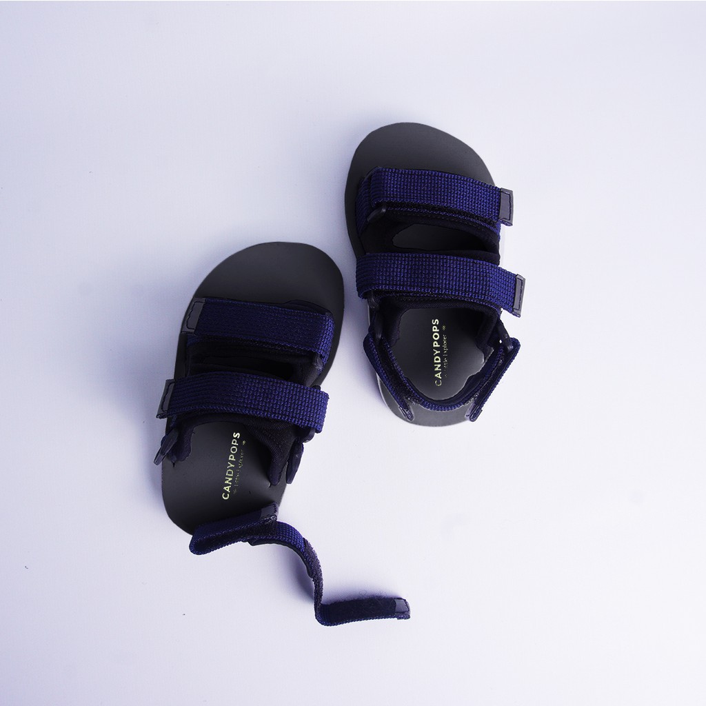 CANDYPOPS Sandal Gunung Anak Laki-laki/Perempuan Noel Navy