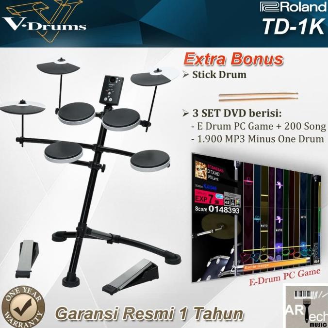 Drum Elektrik Roland Td1K / Td 1K / Td1 K Vdrums