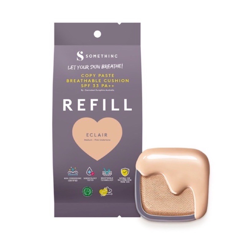 [ cuk ]refill cushion somethinc -- Somethinc Refill Copy Paste breathable cushion