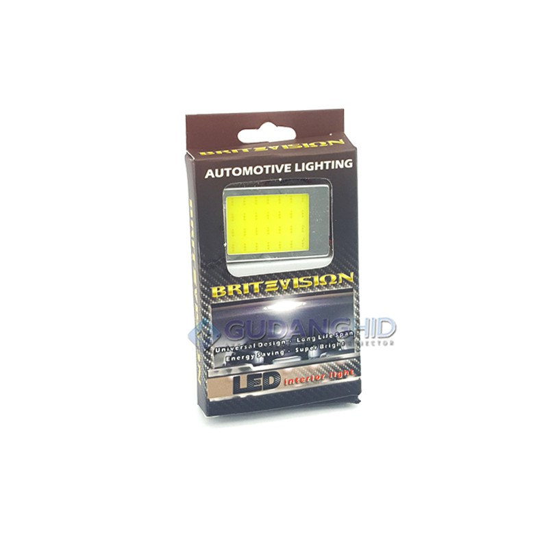 Lampu Kabin LED Plafon COB Plasma CANBUS 28 Mata 41mm x 27mm   White