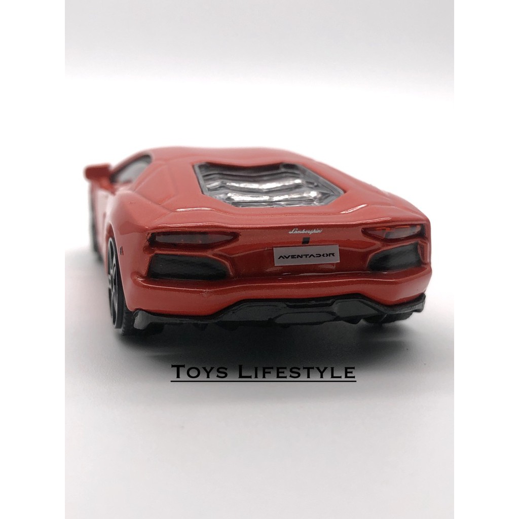 Bburago Diecast - Lamborghini Aventador Skala 1:43 (Orange)