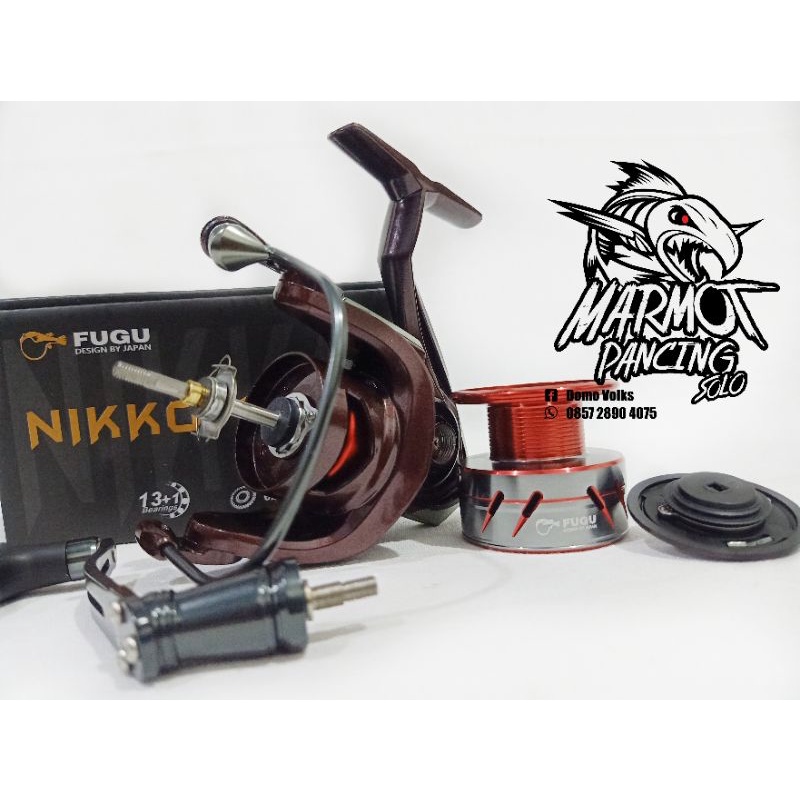 REEL SPINNING FUGU NIKKO POWER HANDLE FULL SEALED