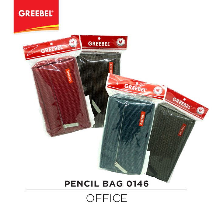 

(BISA COD) GREEBEL PENCIL BAG KOTAK 146
