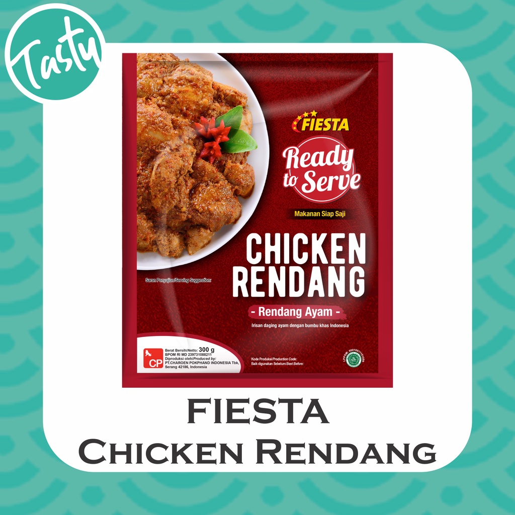 

Fiesta Chicken Rendang 300gr Ready to Serve