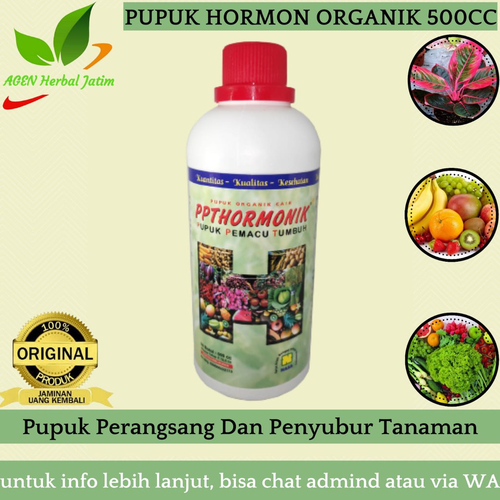 Media Tanam Pupuk Tanaman Organik Cair Pelebat Perangsang Bunga Dan Buah ZPT Perangsang Akar 500ml