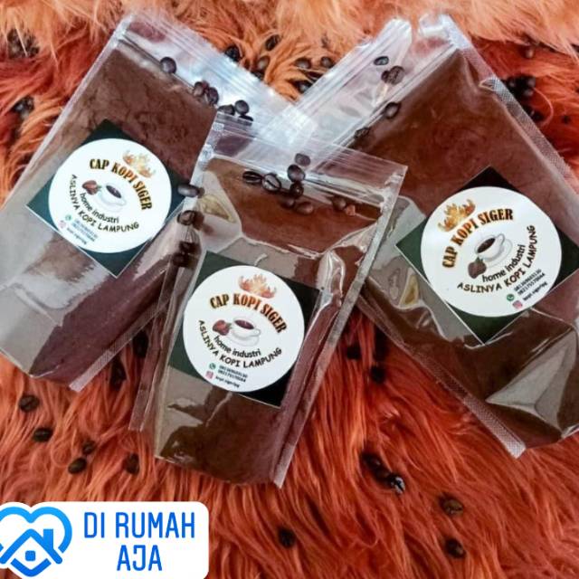 

Kopi Robusta Siger Lampung 500gr