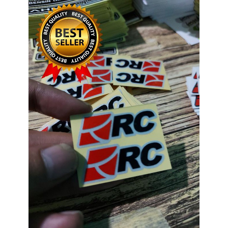 STICKER VISOR RC MOTOGARAGE CUTTING ISI 2