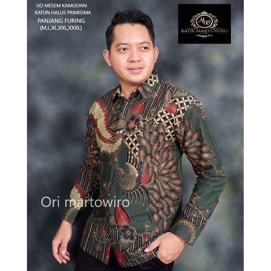 IJO MESEM KAMULYAN MARTOWIRO KEMEJA BATIK PRIA SOLO LENGAN PANJANG PENDEK  LAPIS FURING ATASAN BATIK PREMIUM MODERN LAWASAN SETYO PRABU CITRA AYU PUJANGGA ARINDA KANGEN KAMULYAN JAYANEGARA BIANTARA KARTIKO UNGU GUMELAR NAVY BIANTARA KAPAL KANDAS DIERJA