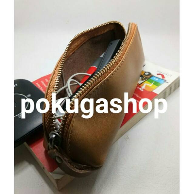 

Dompet pensil /pencil case / tempat pensil /dompet pensil /dompet kulit asli garut /dompet pulpen