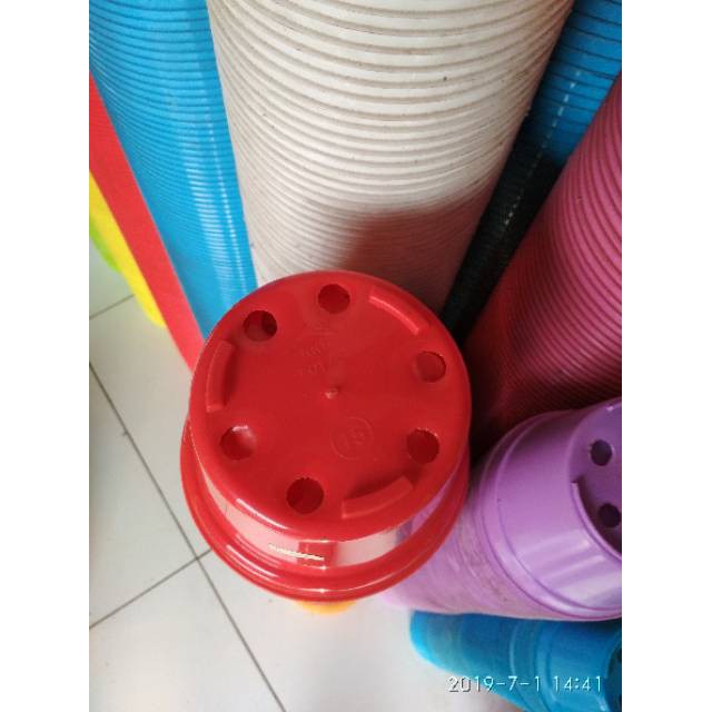 Paket 1 lusin isi 12 pot rainbow ukuran 15 cm