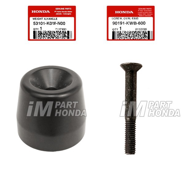 Paket Baut & Jalu Stang Stir ADV 150 53101-K0W-N00 90191-KWB-600