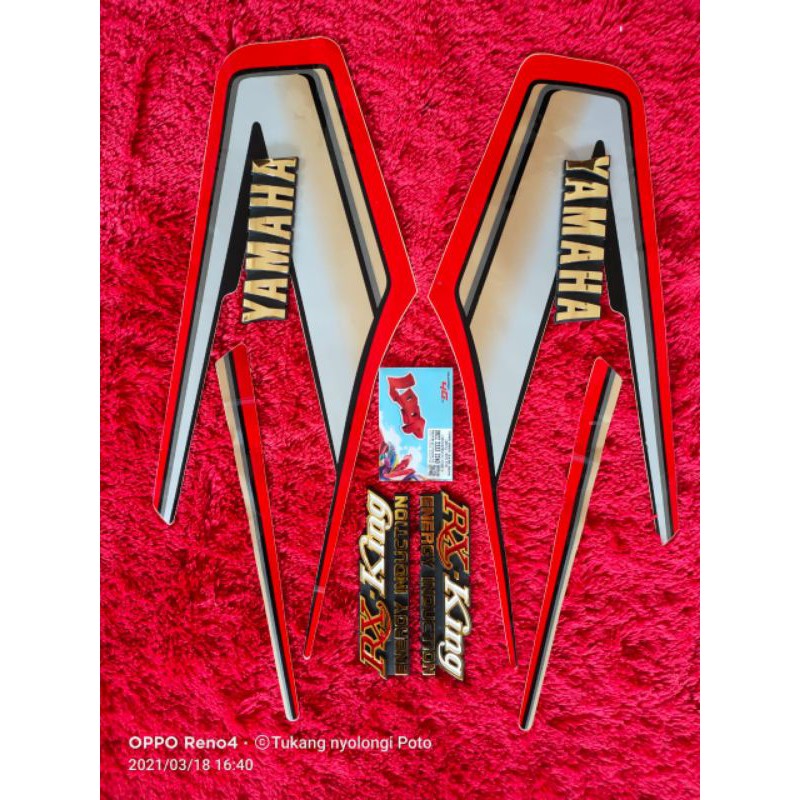 lis stiker striping RX king 1993 lengkap