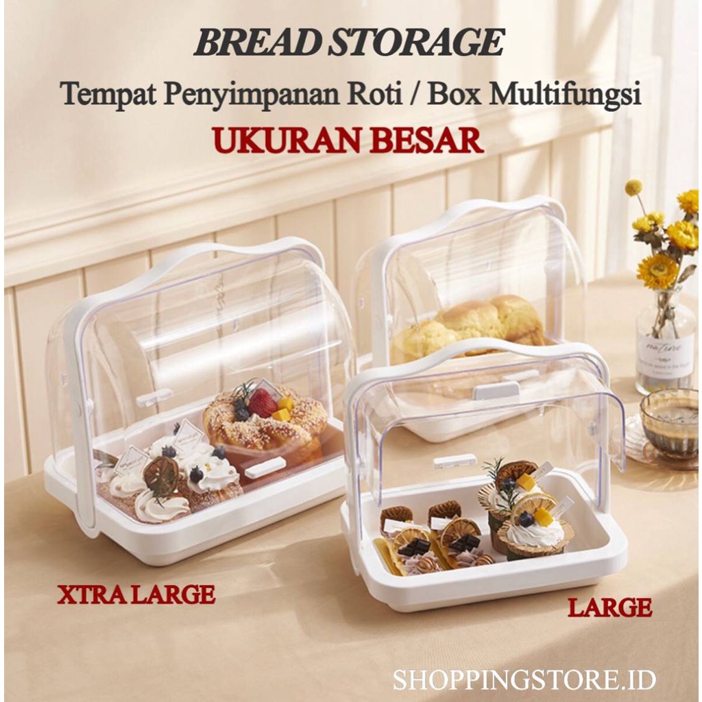 Box Roti Aesthetic/ Bread Storage / Penyimpanan Roti