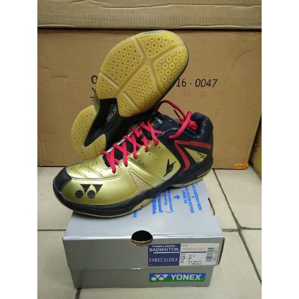 Sepatu Badminton Yonex SHBSC6 lindan Gold - Original   BO1161 CN BAT
