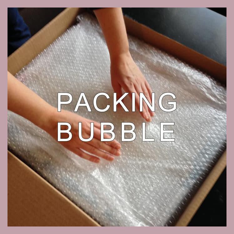

PACKING DUS & BUBBLE TAMBAHAN UNTUK LEBIH AMAN