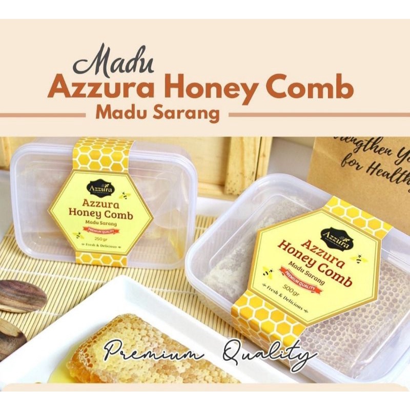 

Madu Azzura - Madu Sarang (Honey Comb) || Nikmati Sensasi Makan Madu dari Sarangnya || Meningkatkan Daya Tahan Tubuh