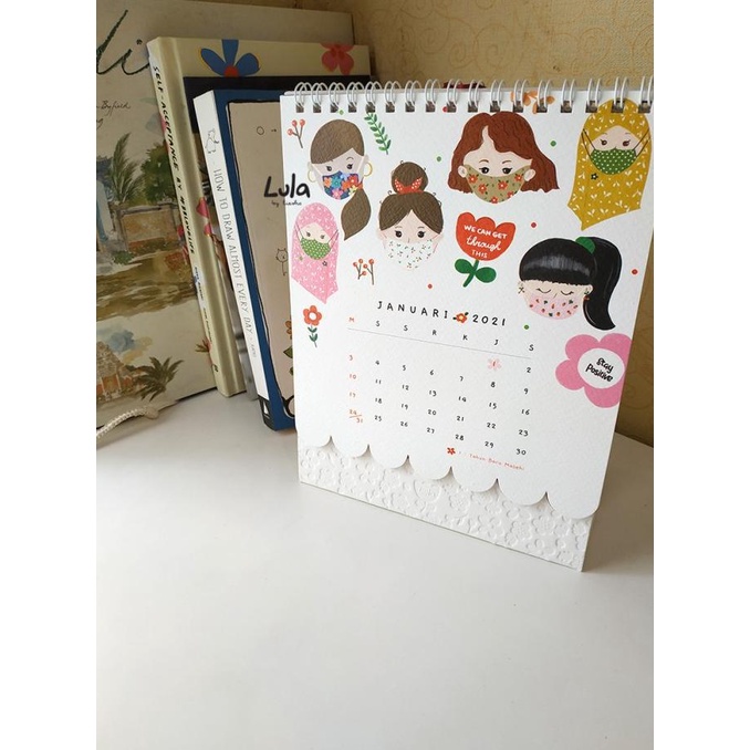 

(((COD))) Kalender / Calender / Kalender Meja LULA 2021 PROMOKode 1991