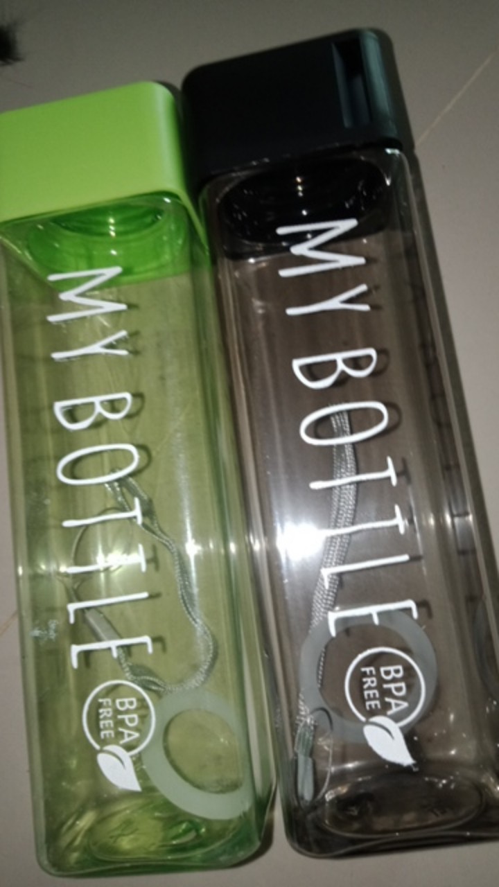 B ( B6 ) My Bottle Transparan Warna / Botol Minum Tahan Pecah Kwalitas Terbaik