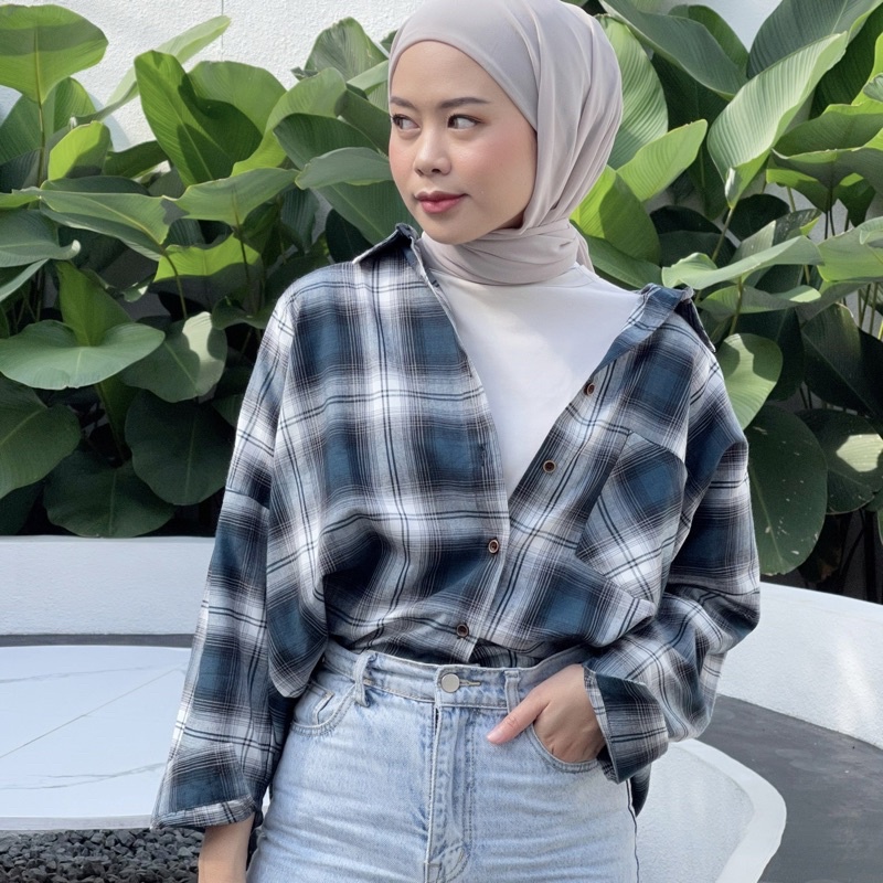 ANNA SHIRT | KEMEJA FLANEL WANITA