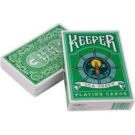 Keeper Sea Green Playing Card  by Cartamundi