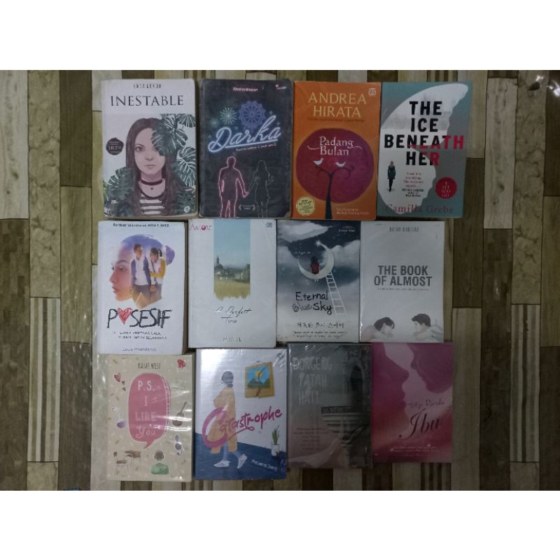 Novel Preloved Koleksi Pribadi Andrea Hirata-Wattpad-Cerpen-Bahasa Inggris