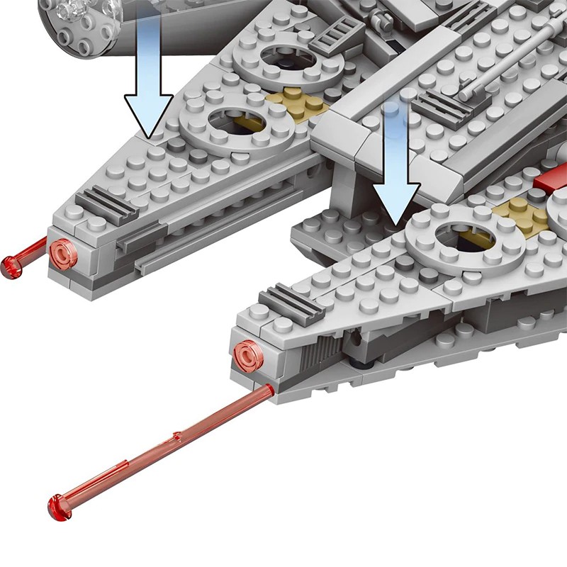 Force Awakens Star Set Wars Series Compatible Legoinglys 79211 - black falcons lego roblox