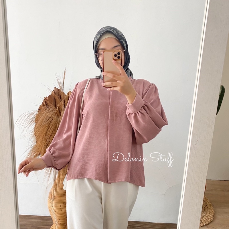 DELONIX | Sheryl crinkle top