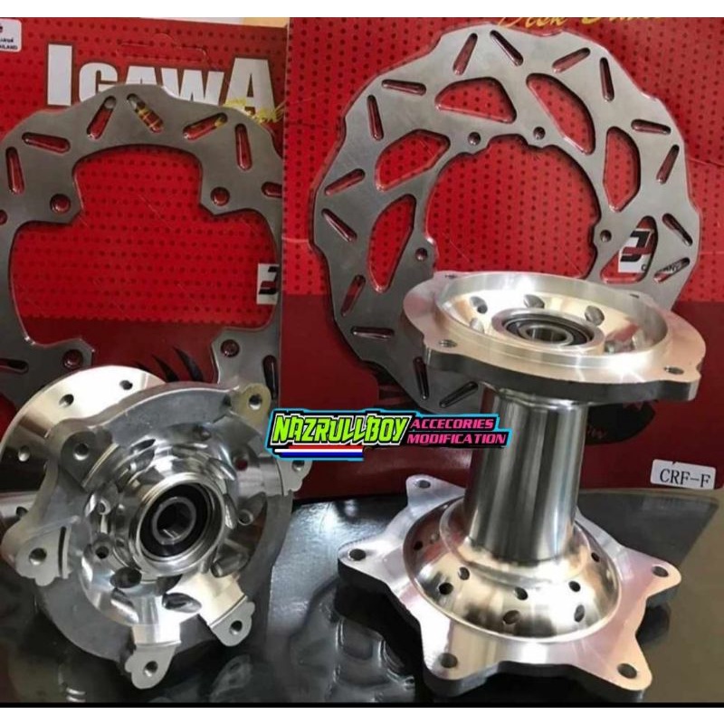 TROMOL SET CRF 150 PLUS PIRINGAN TROMOL HONDA CRF 150 36 HOLE SPAKET TROMOL CRF SET TROMOL CROME CRF