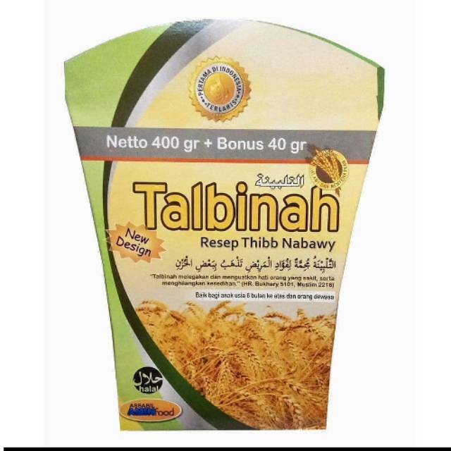 

Tepung talbinah 400gr + 40gr