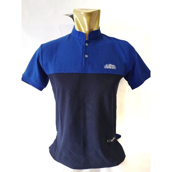 kaos polo kerah shanghai hem