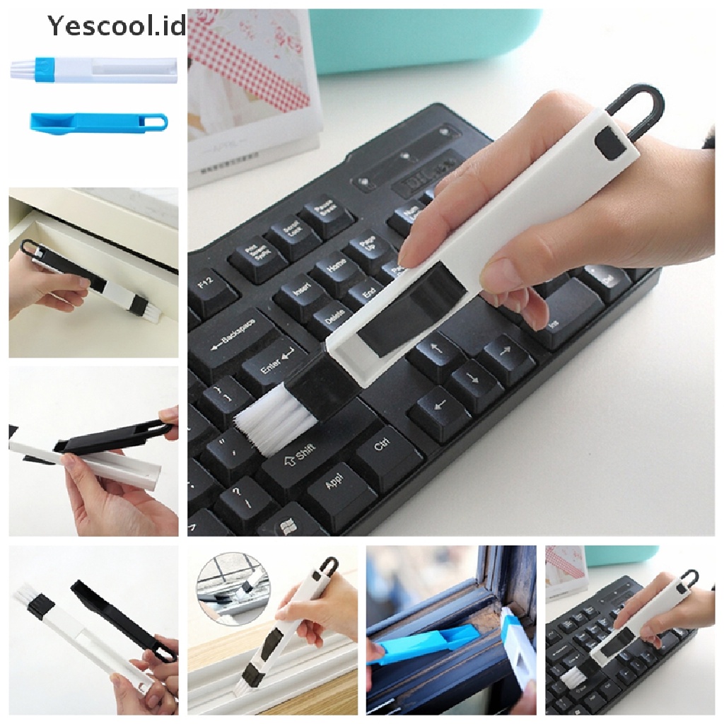 2 In 1 Sikat Pembersih Debu Keyboard Jendela