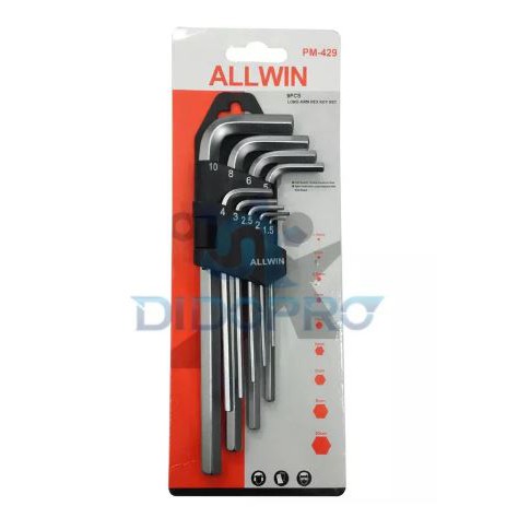 Kunci L Set Allwin 9pcs PM-429