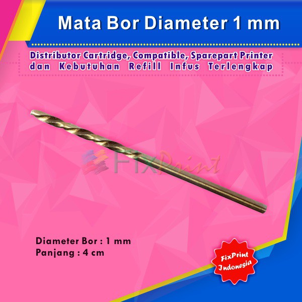 Mata Bor Ukuran 1mm