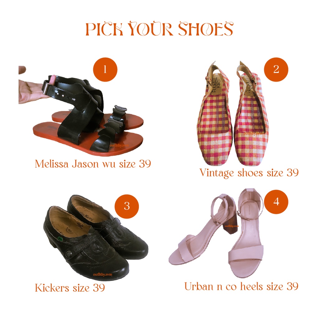 PRELOVED SANDAL BRANDED WANITA