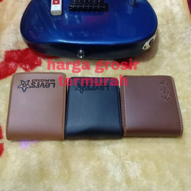 dompet pria kulit sintetis dompet murah