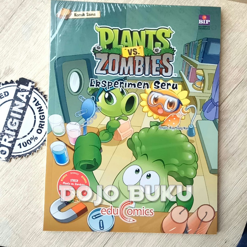 Educomics Plants Vs Zombies : Eksperimen Seru by Xiao Jiang Nan