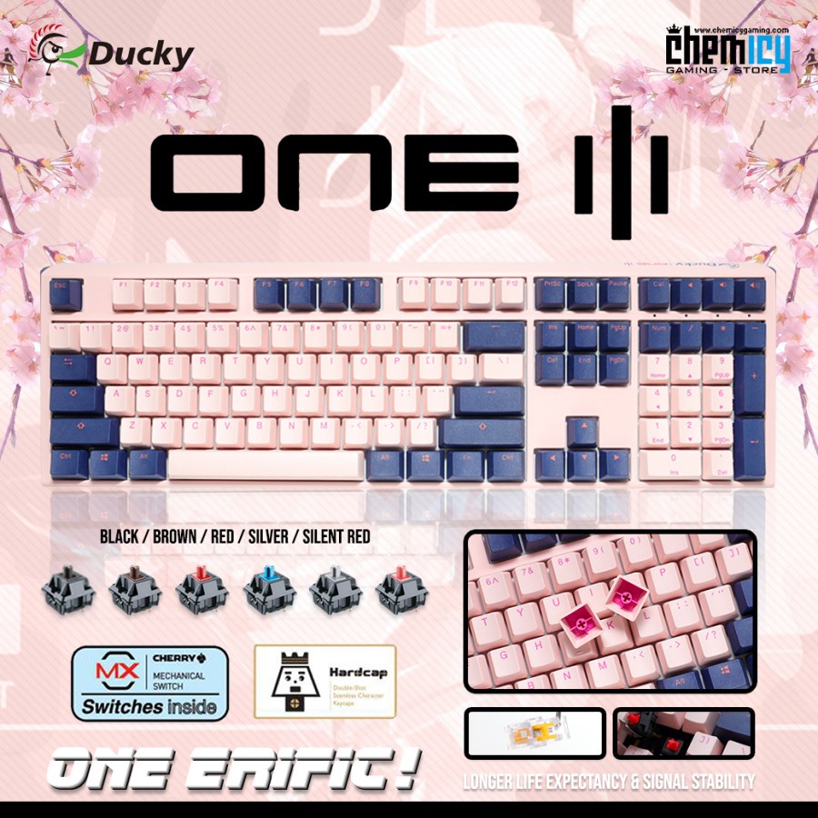 Ducky One 3 Fuji Hotswapp Mechanical Gaming Keyboard