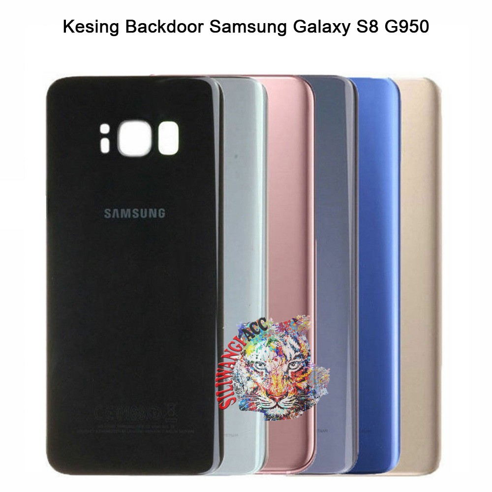 Backdoor Casing Samsung S8 G950 S8+ S8 Plus G955 Original