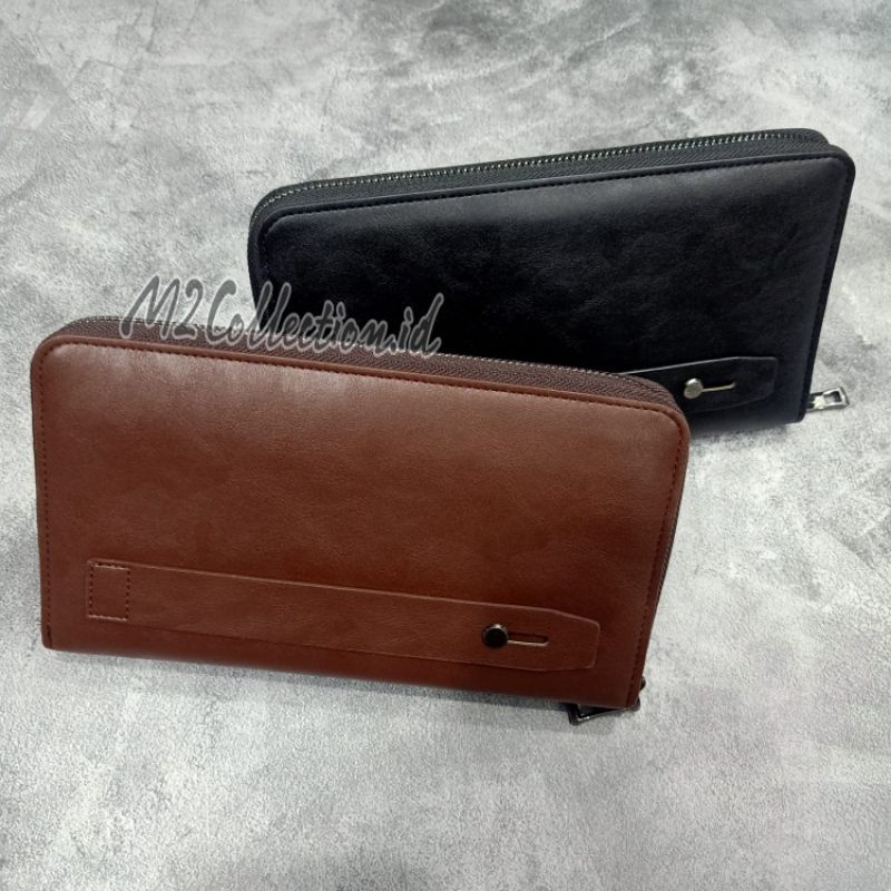 Handbag Pedro Leather Clutch Tas Tangan Kulit Import