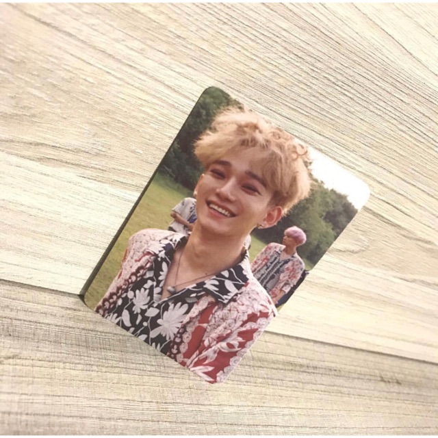 PHOTOCARD CHEN OFFICIAL KOKOBOP PRIVATE VER