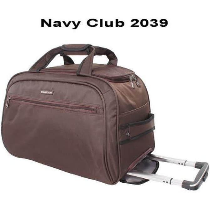 navy club travel bag trolley