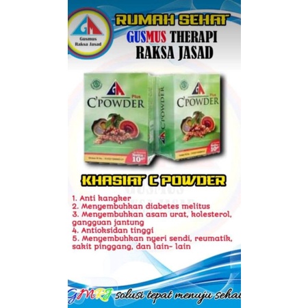 

RB22 Paket Herbal ABC POWDER Gusmus Terapi (Bisa A Powder saja / B Powder Saja / C Powder saja)