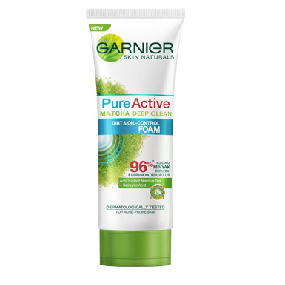 Garnier Pure Active Matcha Deep Clean Foam