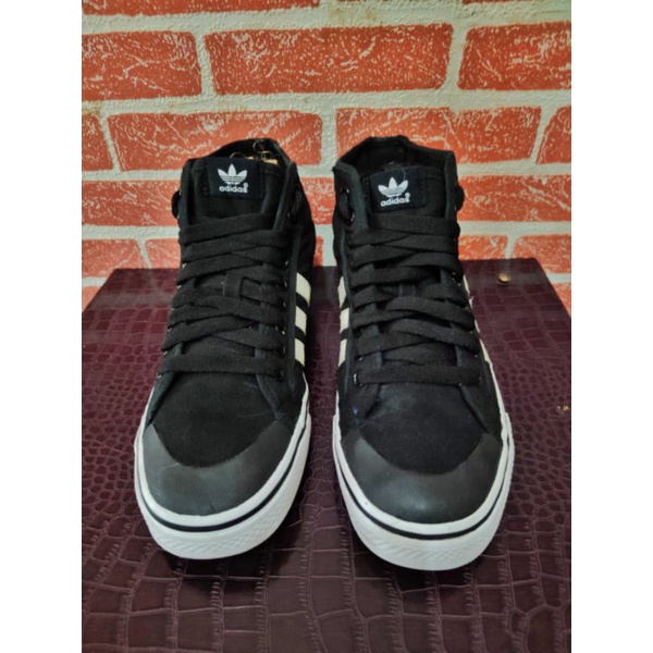Sepatu Adidas Nizza High Second Brended Bekas Preloved
