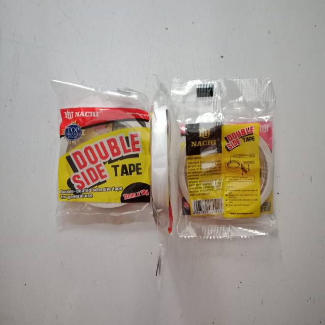 

Doble tape nachi 1 cm double tape isolasi bolak balik