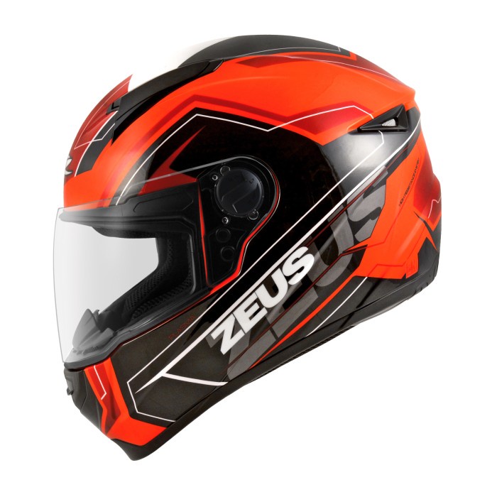 Zeus Z811 Plasma AL5 Neon Orange/Red