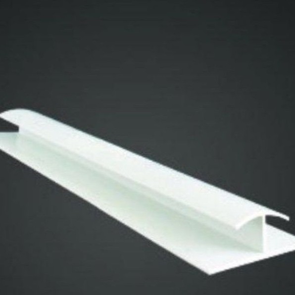 plavon pvc list sambung putih